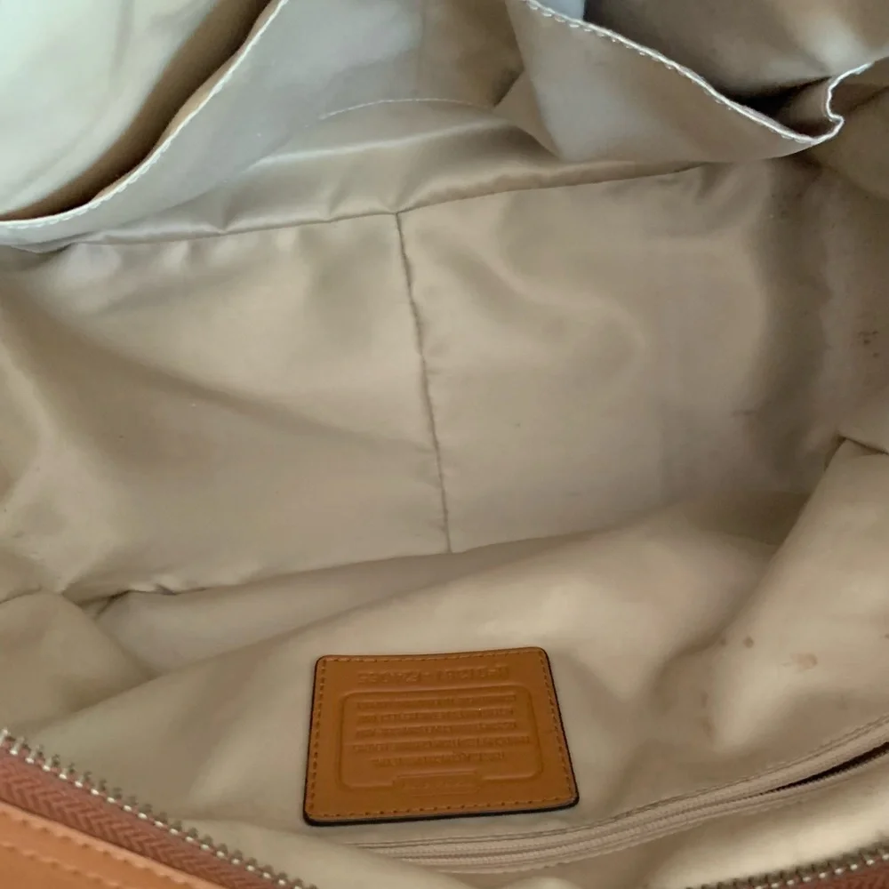 Coach Tri Color Bag